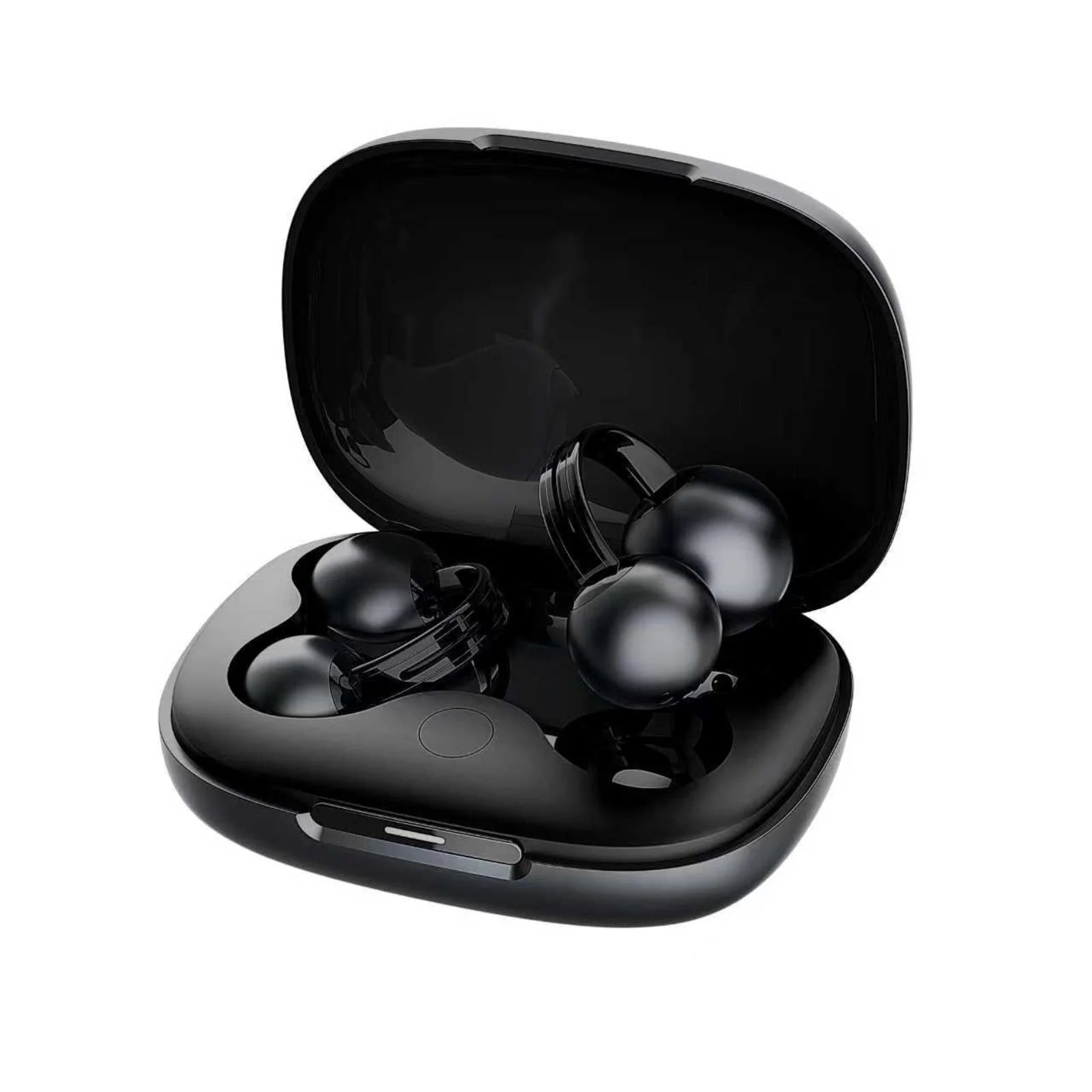 StarClip Open-Ear Earbuds Wireless Sweatproof Pearl Earbuds - Black