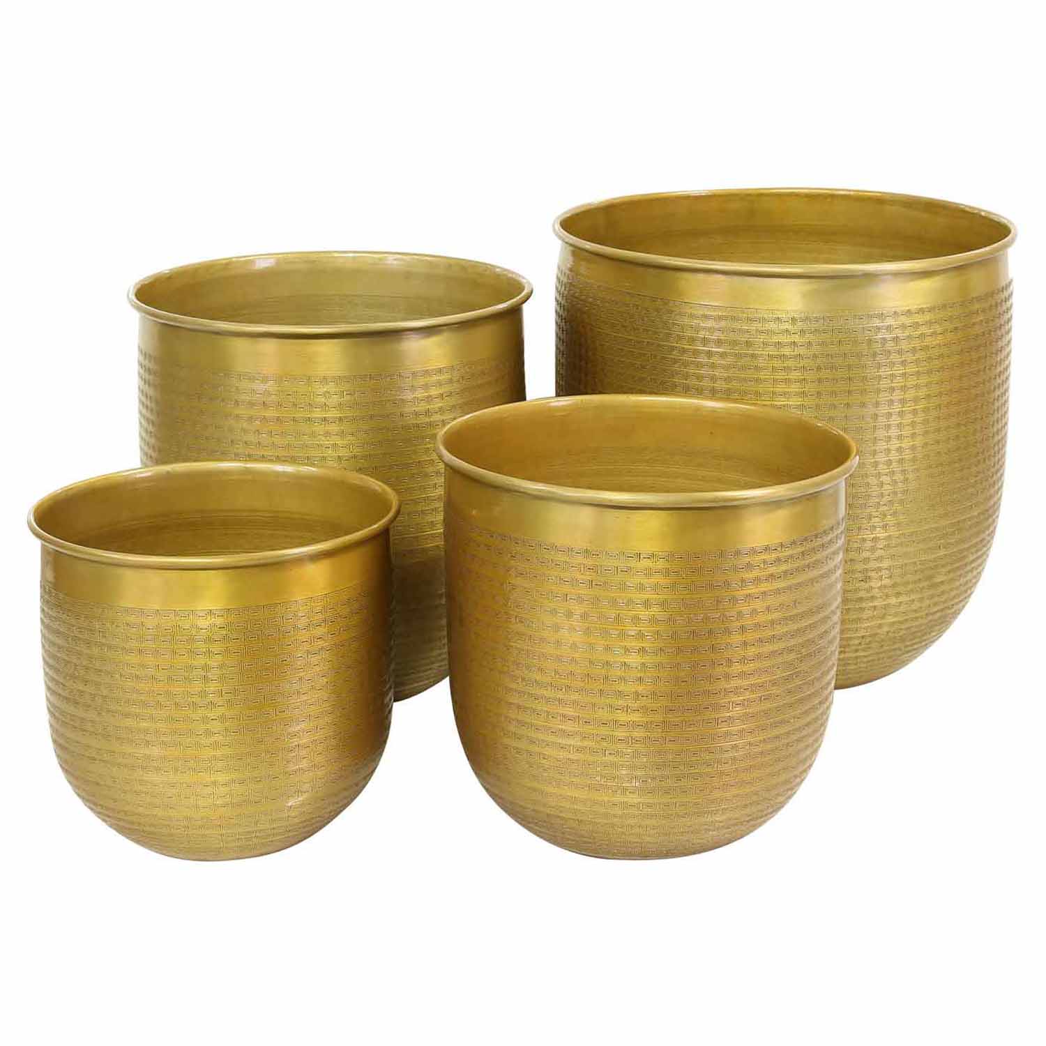Orientalischer Blumentopf Barcelona - 4er Set