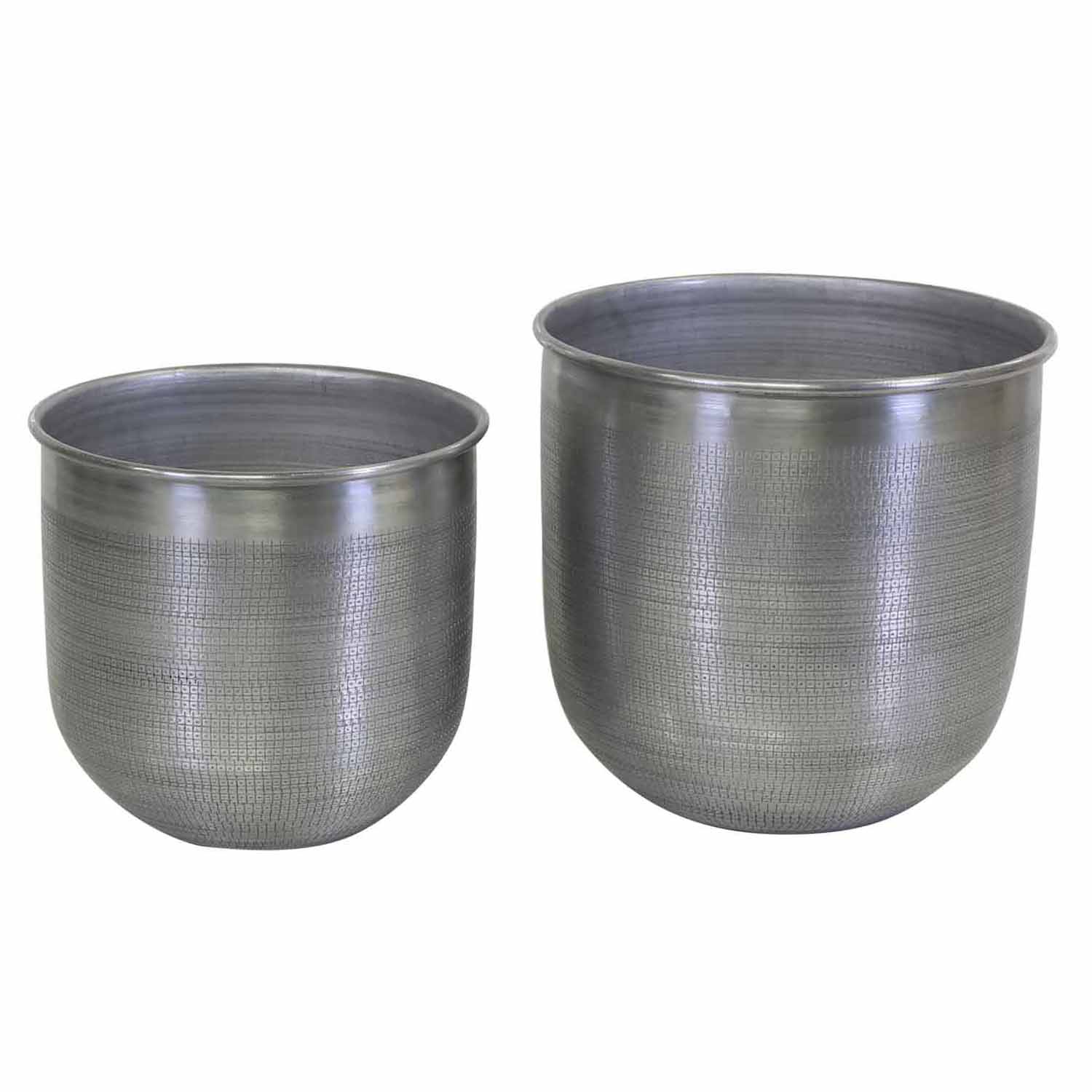 Orientalischer Blumentopf Alikante - 2er Set Klein