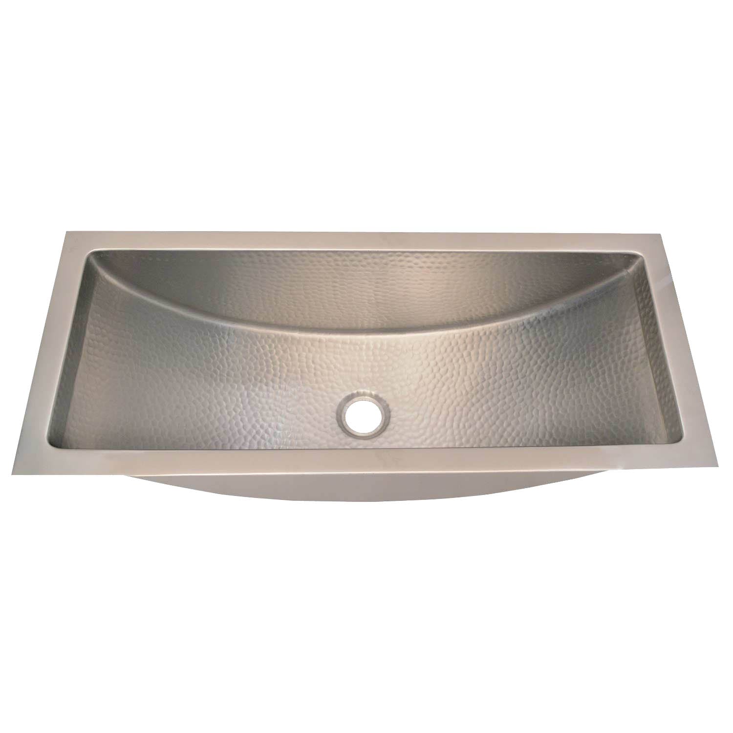 Orientalisches Einbauwaschbecken Azra - Silber