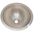 Orientalisches Waschbecken Amina - Silber