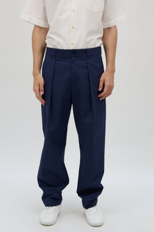 Pantalone Renato blu in cotone - IT 50