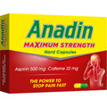 Anadin Maximum Strength Hard Capsules 12s