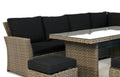 Palma Grey Garden Lounge Set Replacement Cushions/Covers - Cushions & Covers / Black