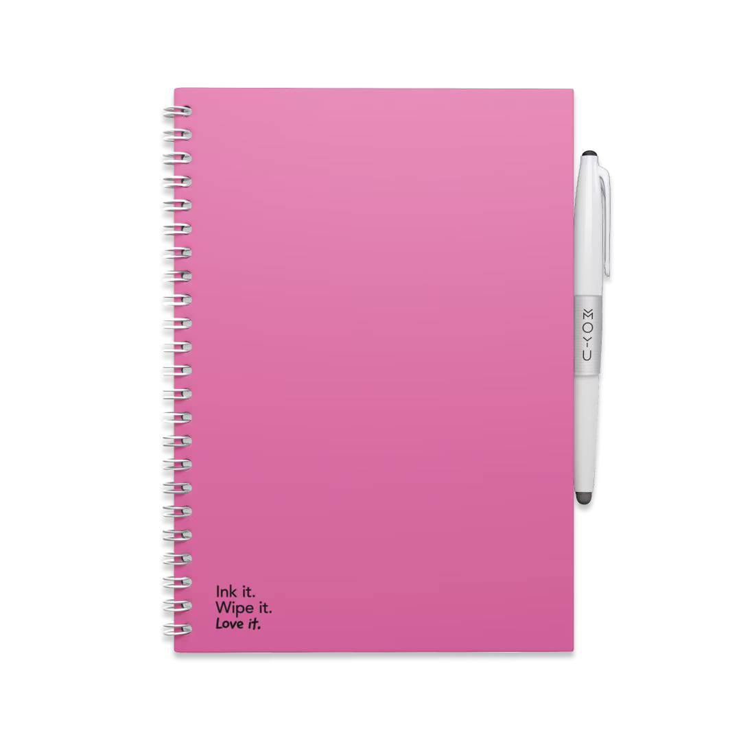 Erasable Notebook A5 - Passion Pink - Hardcover / A5