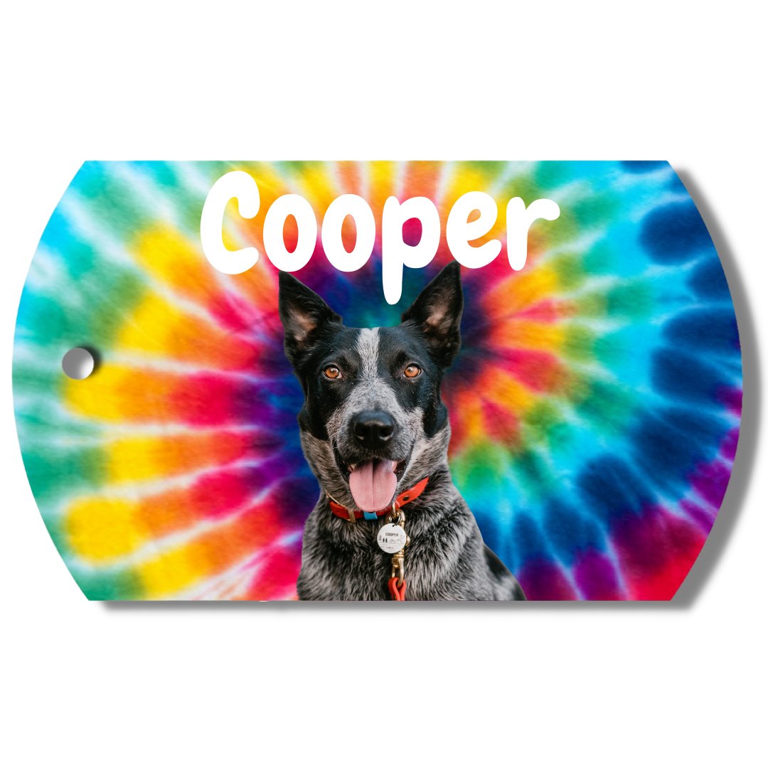 Photo Tag (Tie-Dye)