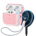 Orbit Hybrid Snap-and-Charge Bundle for AirPods 4 - Pink - Pink