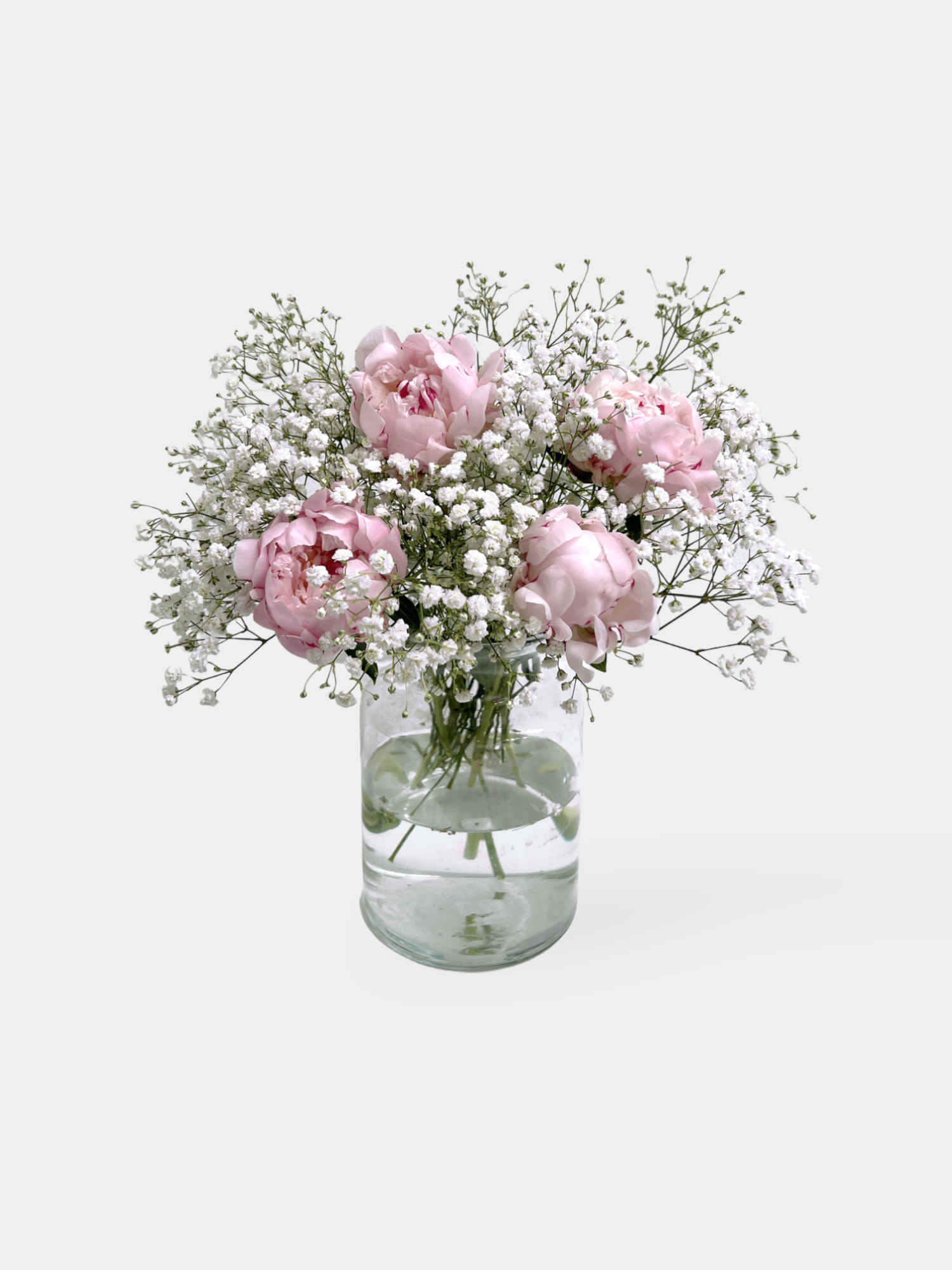 A Pink Peony Cloud - Hand-Tied