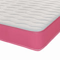 Cooltouch Colours 17CM Hybrid Memory Foam & Pinna-Coil Innerspring Mattress - Pink / Small Single (75cm by 190cm)