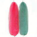 African Net Sponge, Exfoliating Bath Sponge, 2 Pieces Mixed Color - Pink+Seafoam