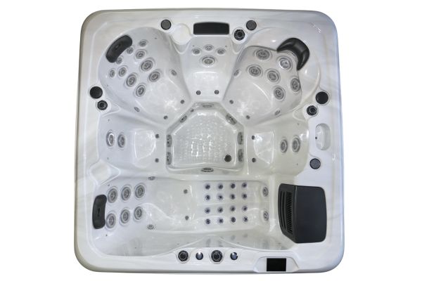 Platinum 7 | 6-Person Luxury Hot Tub - Storm Cloud