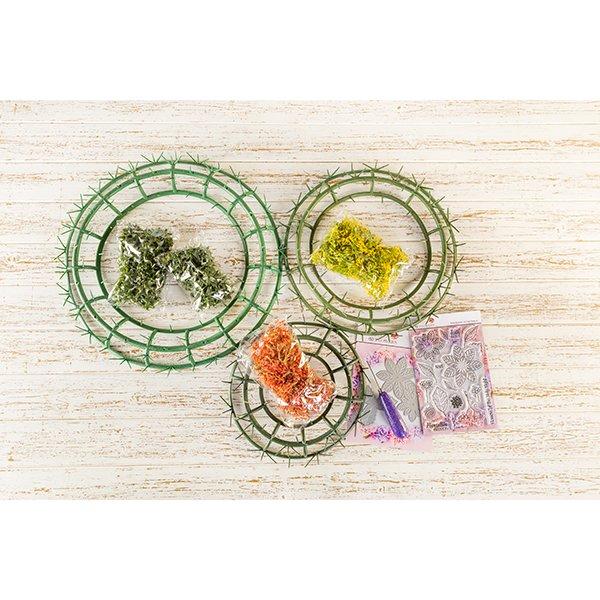 Forever Flowerz - Pretty Poinsettias Dies, Stamps, Accessories, Wreath and tool Collection