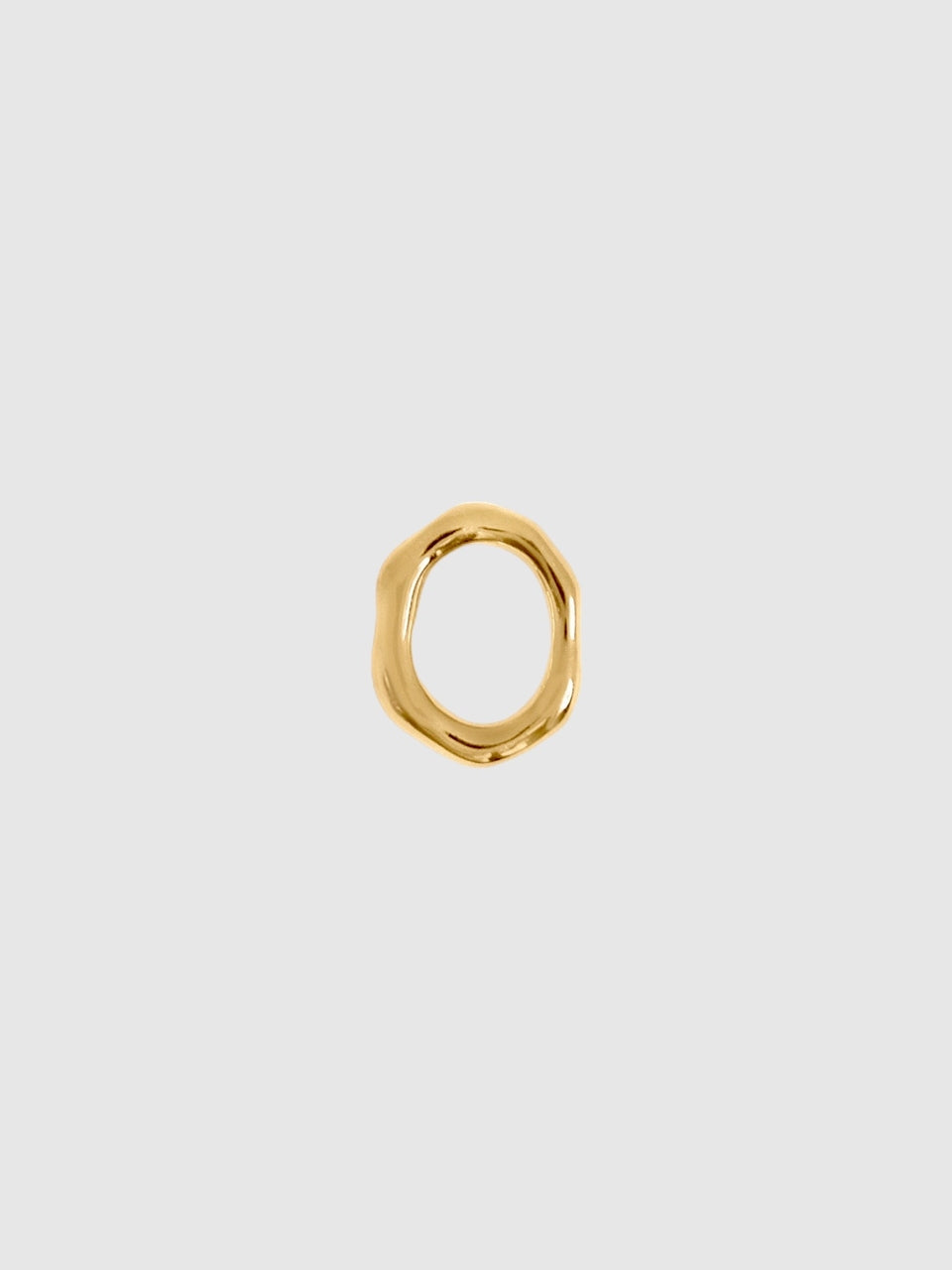 Pond modular link charm - Gold Vermeil