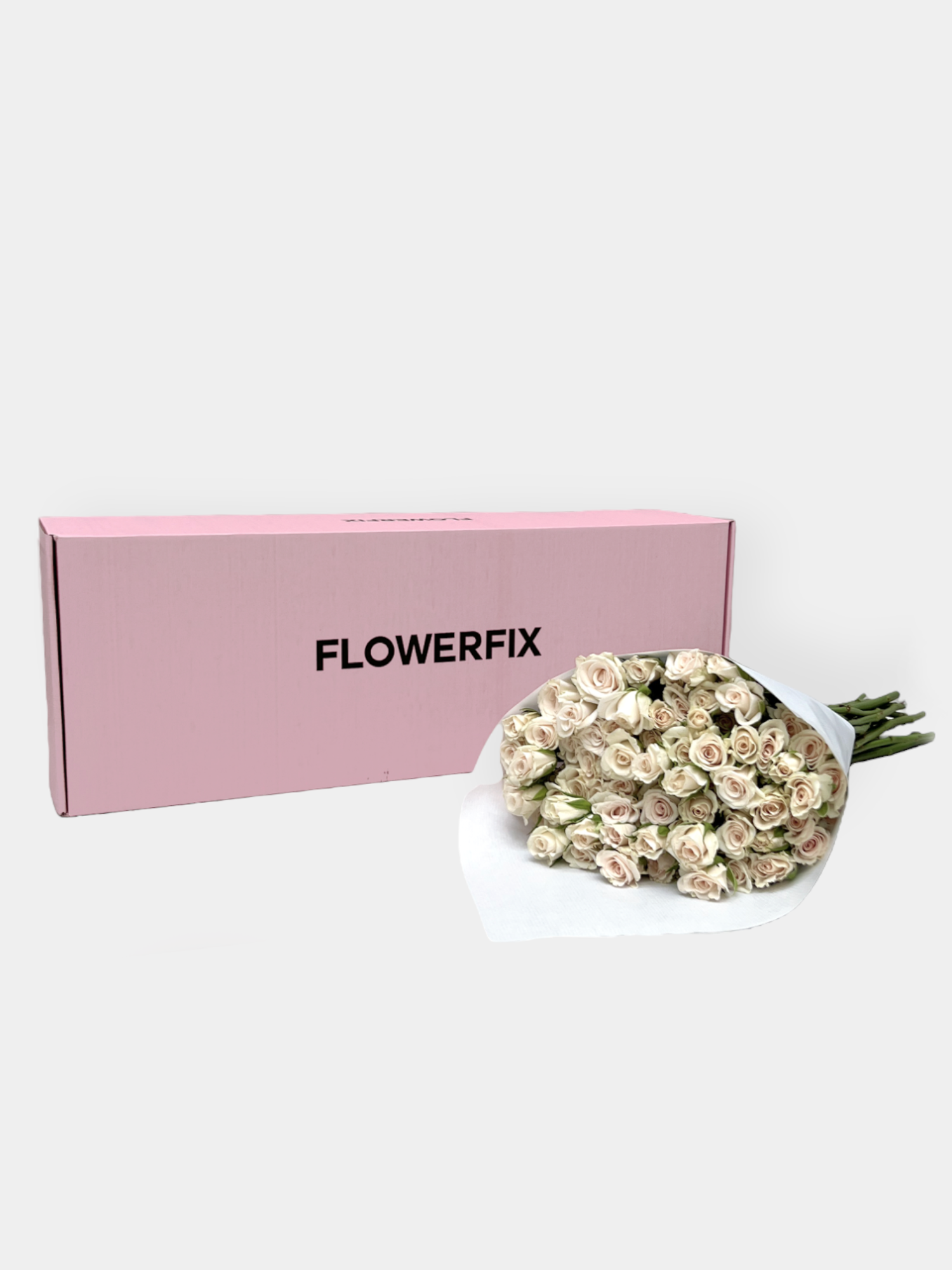 Porcelina Spray Roses - 10 Stems
