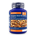 Pumpkin Seed Oil 3000mg - 360. 4 months supply. / Zip-Lock Eco Bag