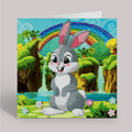 "Rabbit Wonderland" Crystal Card Kit