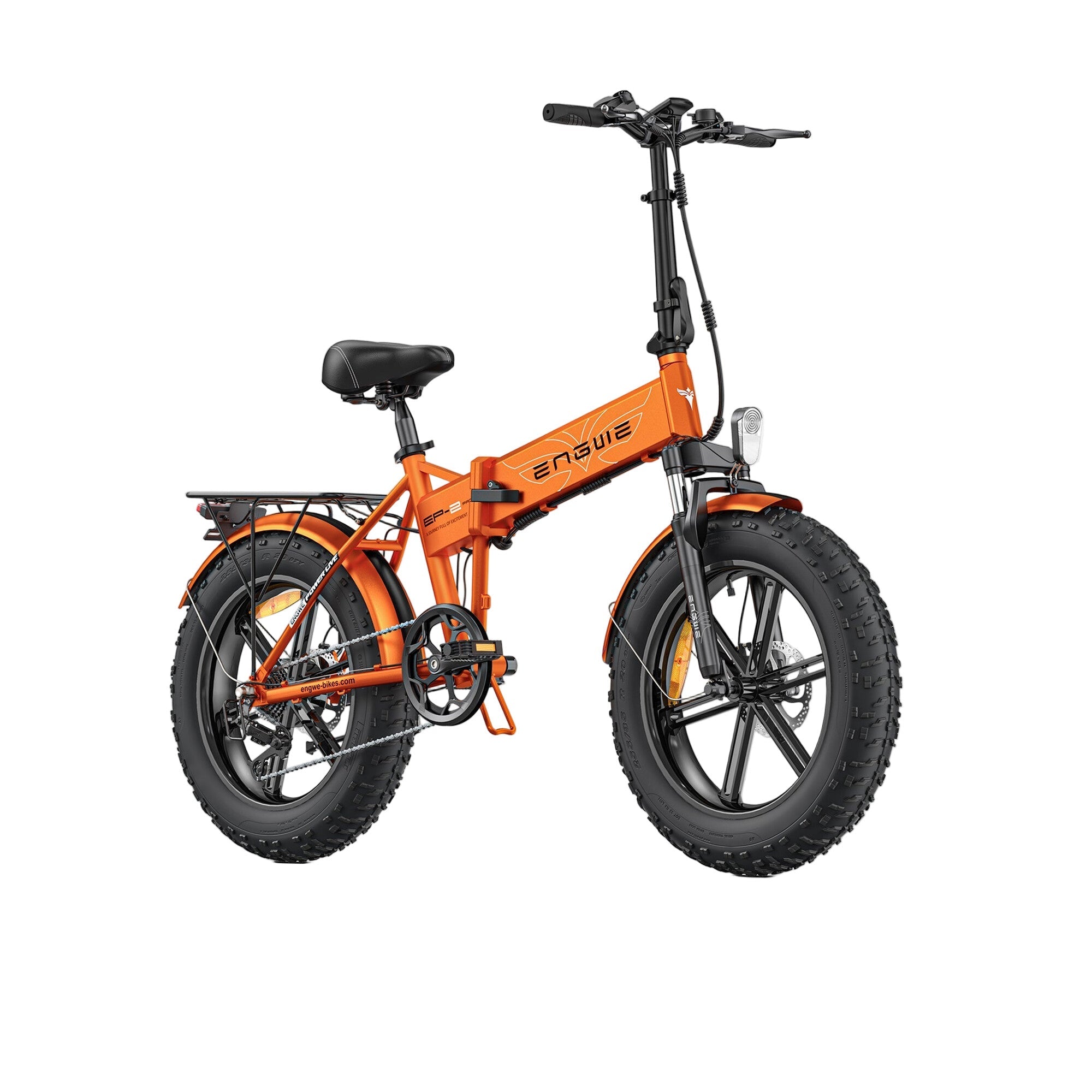 ENGWE EP-2 Pro Electric Bike  25 km/h Front Suspension Foldable E-bike - Orange