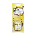 Retroscents English Candle Co. Vanilla Plastic Jar Air Freshener