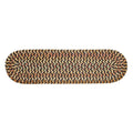 Confetti Bright & Bold 5-Carrier Braided Stair Treads - Bronze / Oval / Single Tread