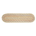 Confetti Bright & Bold 5-Carrier Braided Stair Treads - Earth Beige / Oval / Set of 13