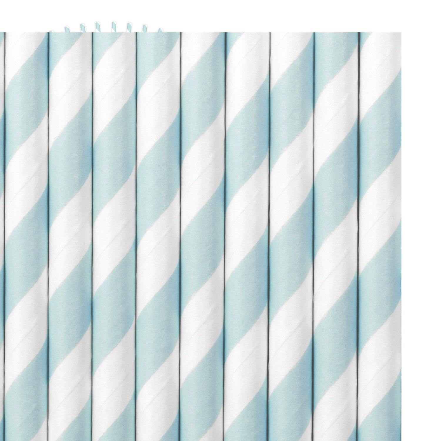 Rietjes blauw-wit (10 stuks)