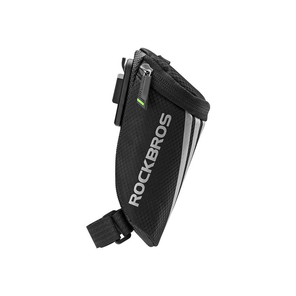 ROCKBROS Fahrrad Satteltasche für MTB/Rennrad/Faltrad Mini Portable - Mit Halterung