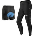 ROCKBROS Herren Radhose mit abnehmbarer gepolsterter - L