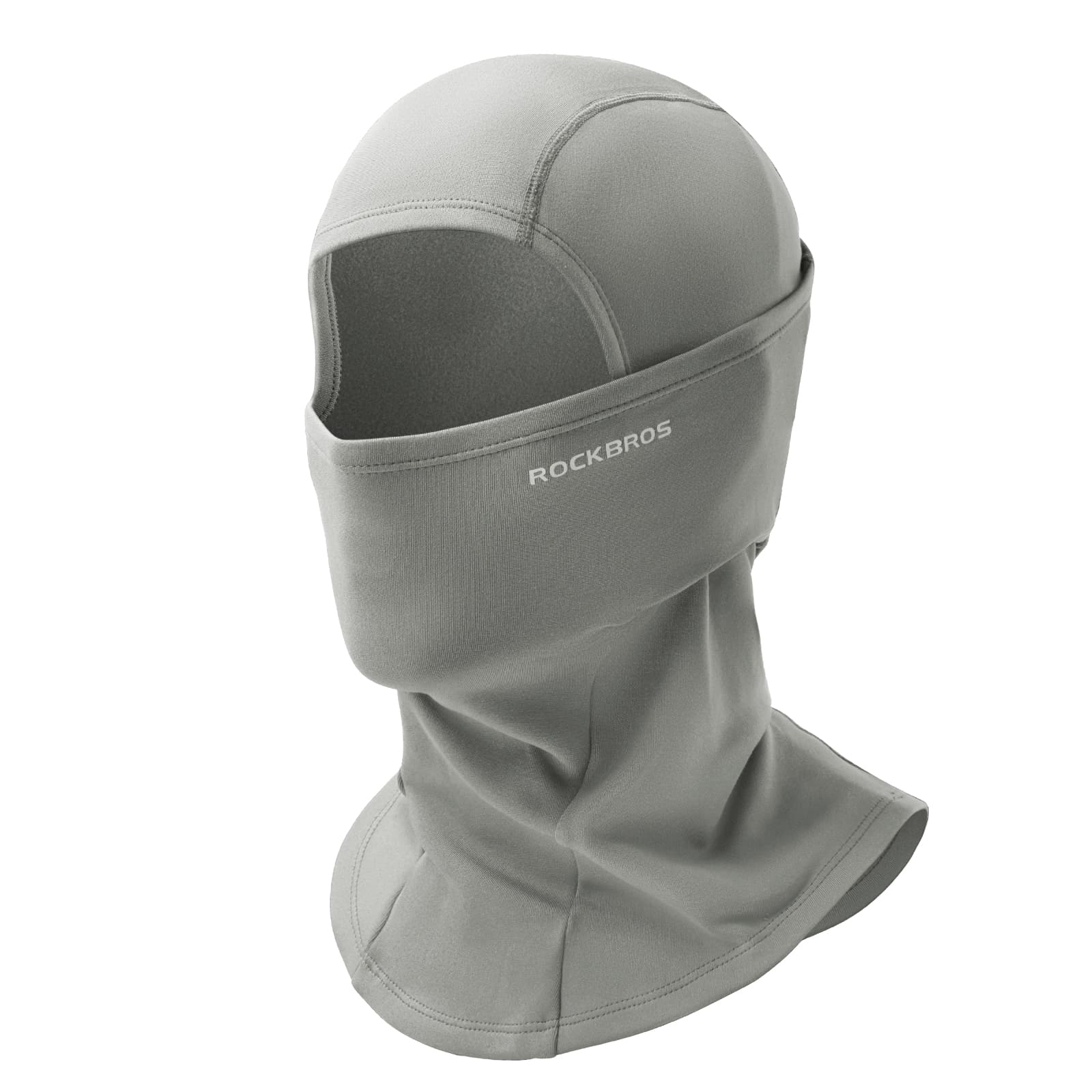 ROCKBROS Sturmhaube Herbst Winter Balaclava für Outdoorsports Unisex - Hellgrau