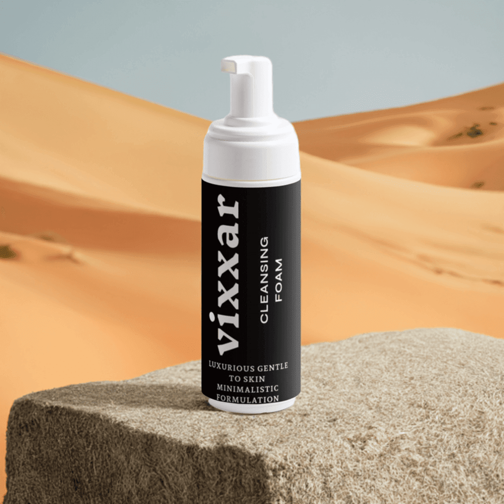 Cleansing Foam 150ml – Rose Water, Chamomile & Calendula | Vixxar