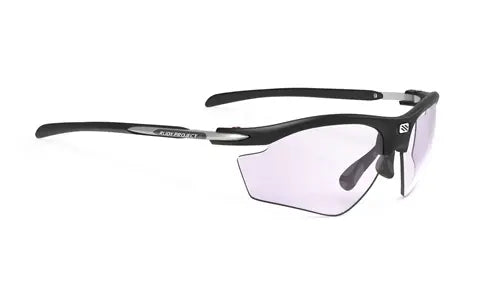 Rudy Project Rydon Sunglasses - Matte Black frame/ImpactX Clear to Laser Purple Golf (light changing) lenses (golf/pickleball)