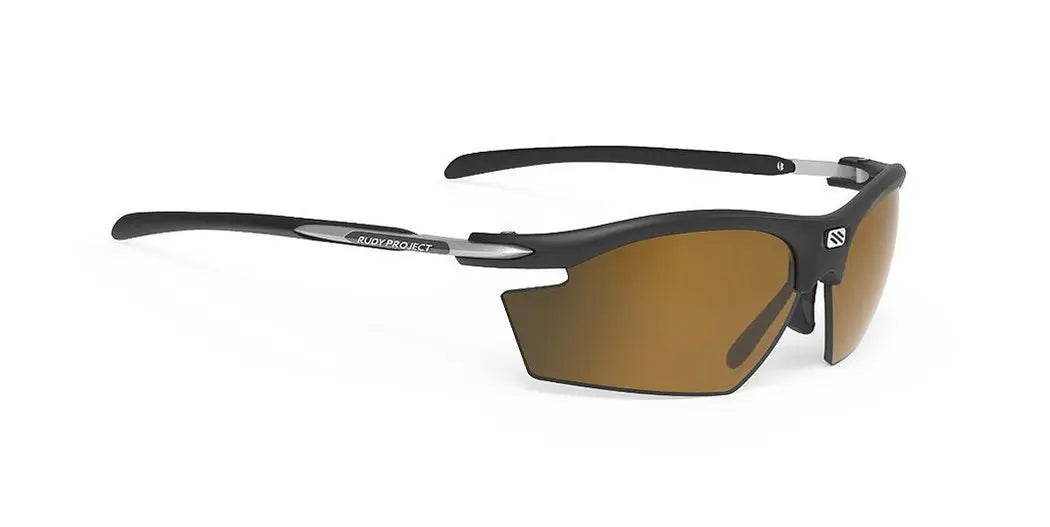 Rudy Project Rydon Sunglasses - Matte Black frame/Polar3FX Brown Laser
