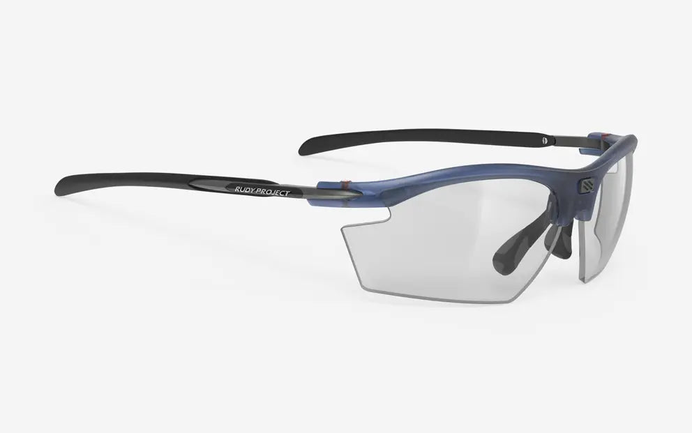 Rudy Project Rydon Sunglasses - Frozen Blue Avio Matte frame/ImpactX Photochromic 2 (light changing) Black lenses