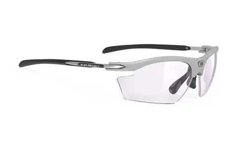 Rudy Project Rydon Sunglasses - Light Gray Matte frame/ImpactX-2 Clear to Laser Purple lenses (light changing) (golf/pickleball)
