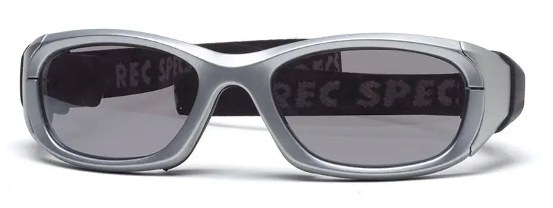 LS Rec-Specs Maxx 31 Safety Sports Goggle - Plated Silver frame/Clear Silver lenses