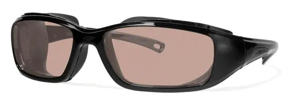 LS Rec-Specs Rider Sunglasses - Shiny Black Standard Eye Cup frame/Ultimate Drivers lenses