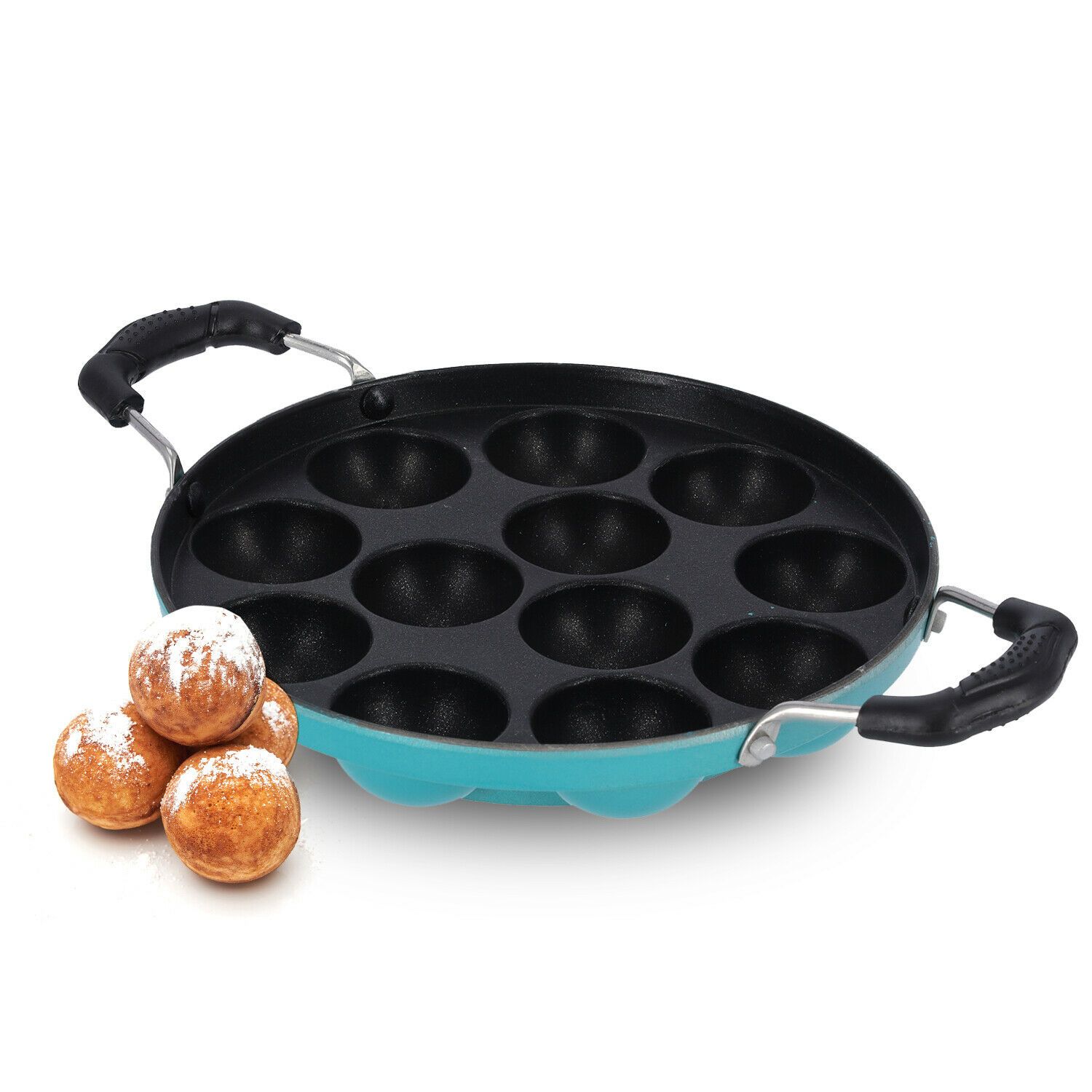 Appam Pancake Aebleskiver Frying Pan By Royalford