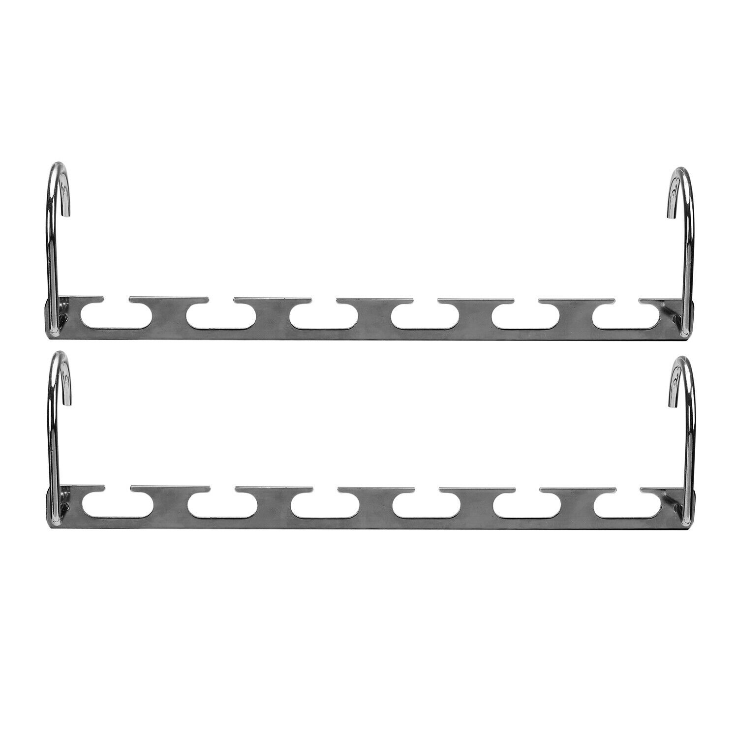 Six-Hook Metal Wardrobe Organizer & Space Saver