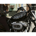 Full Color Bike Decal, Dragons Chopper Vinyl, Dragons Crotch Rocket Graphics - 18x60