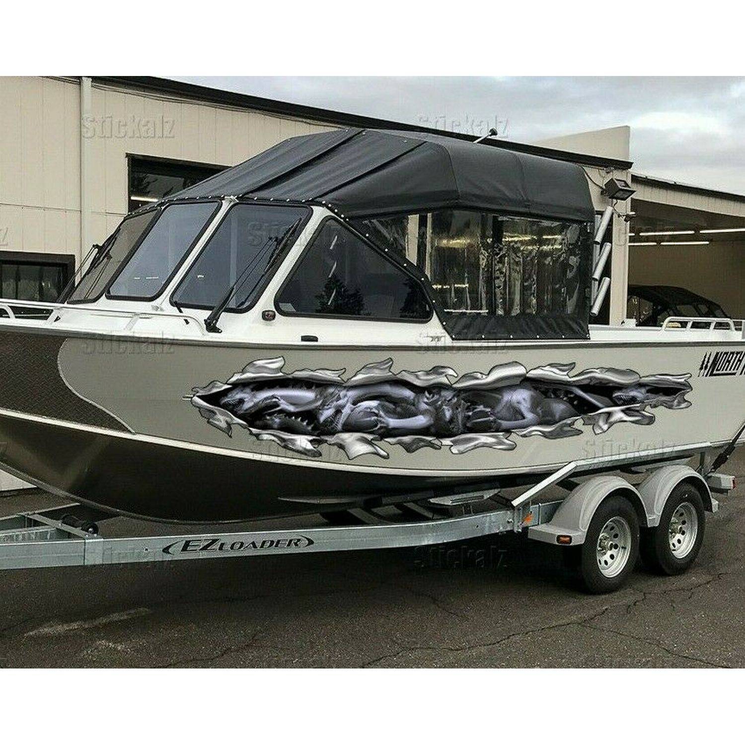 Dragons Wrap, Dragons Boat Vinyl, Dragons Watercraft Graphics Full Color - 5x90