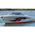Scull Wrap, Scull Boat Vinyl, Scull Watercraft Graphics Full Color - 10x60