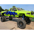 Full Color Car Side Graphics, Dragons 3D Car Vinyl, Dragon Car Side Graphics - 22x90