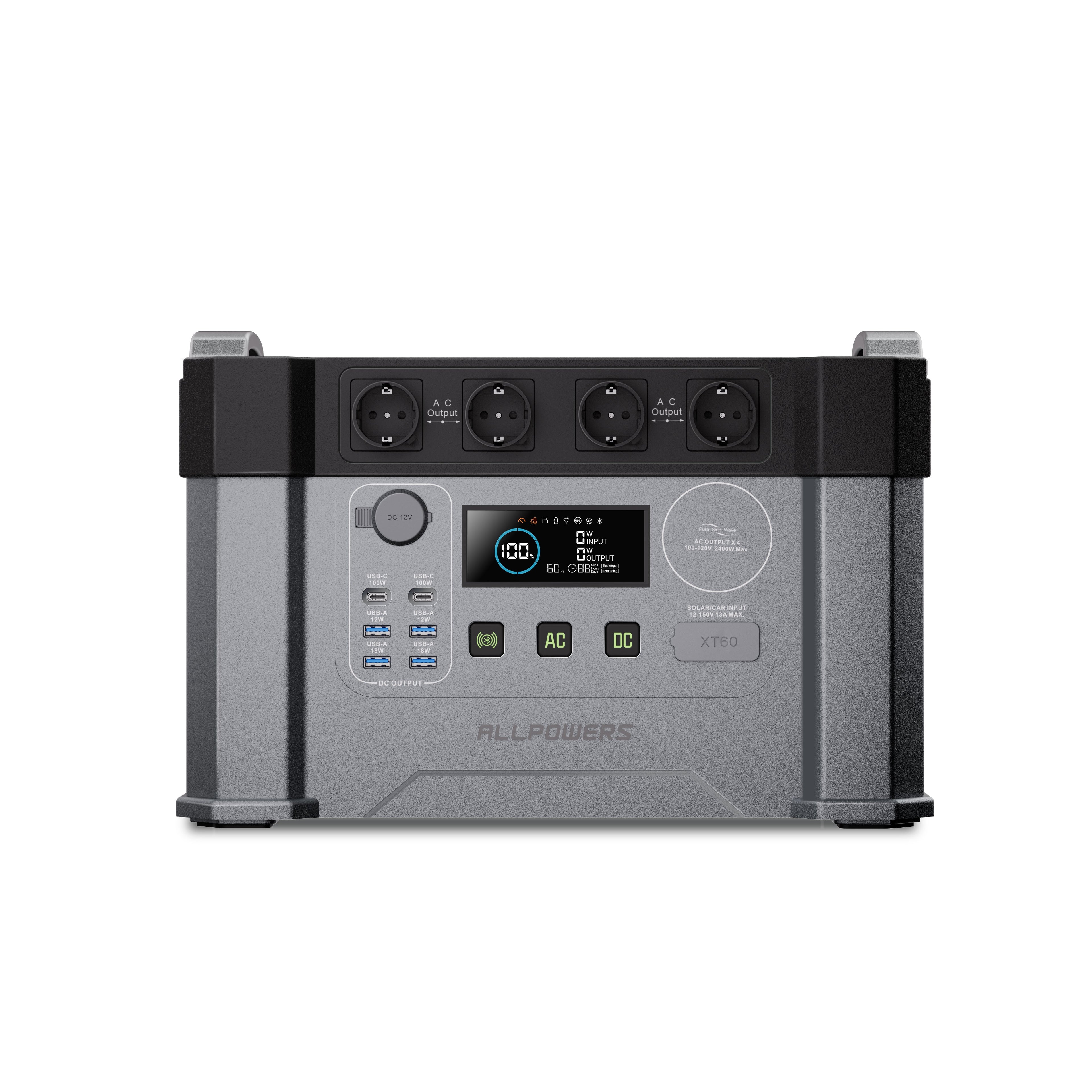 ALLPOWERS S2000 Pro Tragbares Powerstation | 2400W 1451Wh