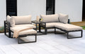 Santorini Modular Lounge Set Replacement Cushions/Covers - Covers Only / Beige