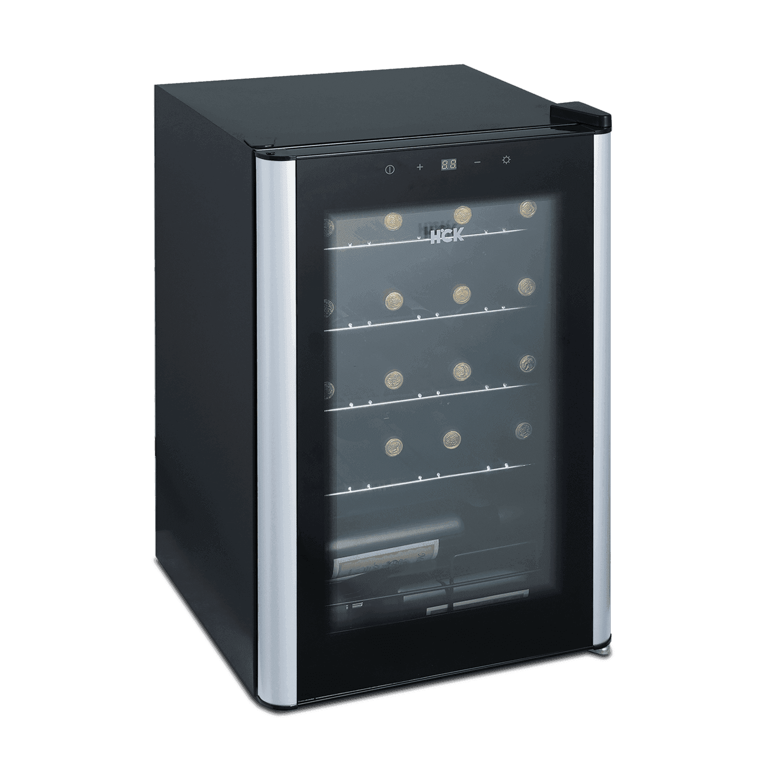 HCK 24 Flaschen Weinkühler Kühlschrank Weinkühlschrank