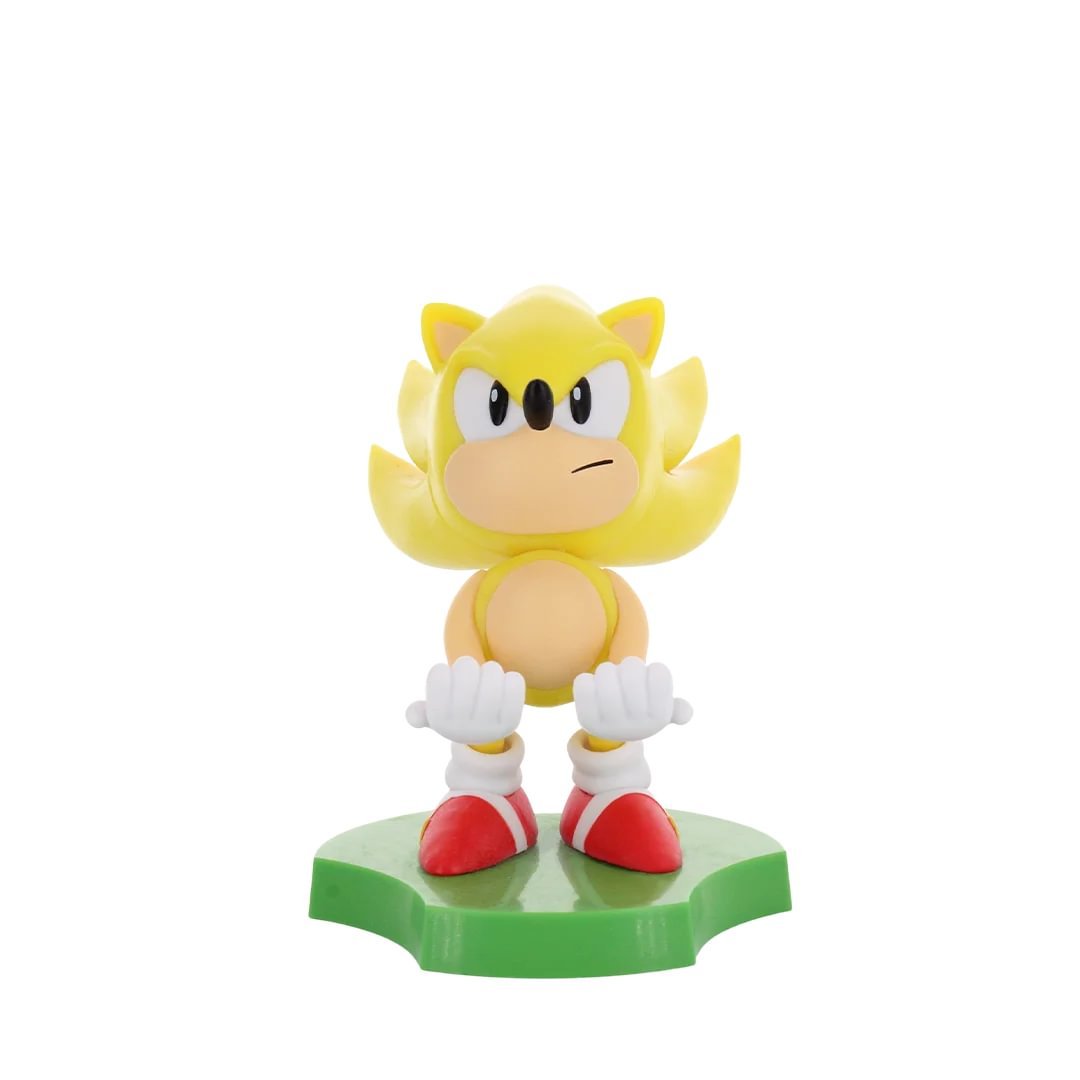 Super Sonic Phone Stand – Sonic The Hedgehog, Mini Cable Guys