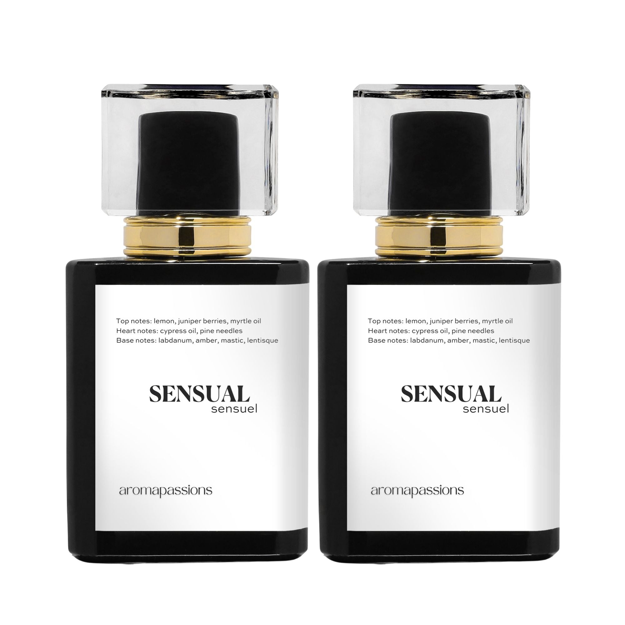 SENSUAL | Inspired by Tom Ford COSTA AZZURRA | Costa Azzurra Eau De Parfum Dupe Pheromone Perfume | Lemon Rosemary Essential Oils - 100 ml / 3.4 Oz