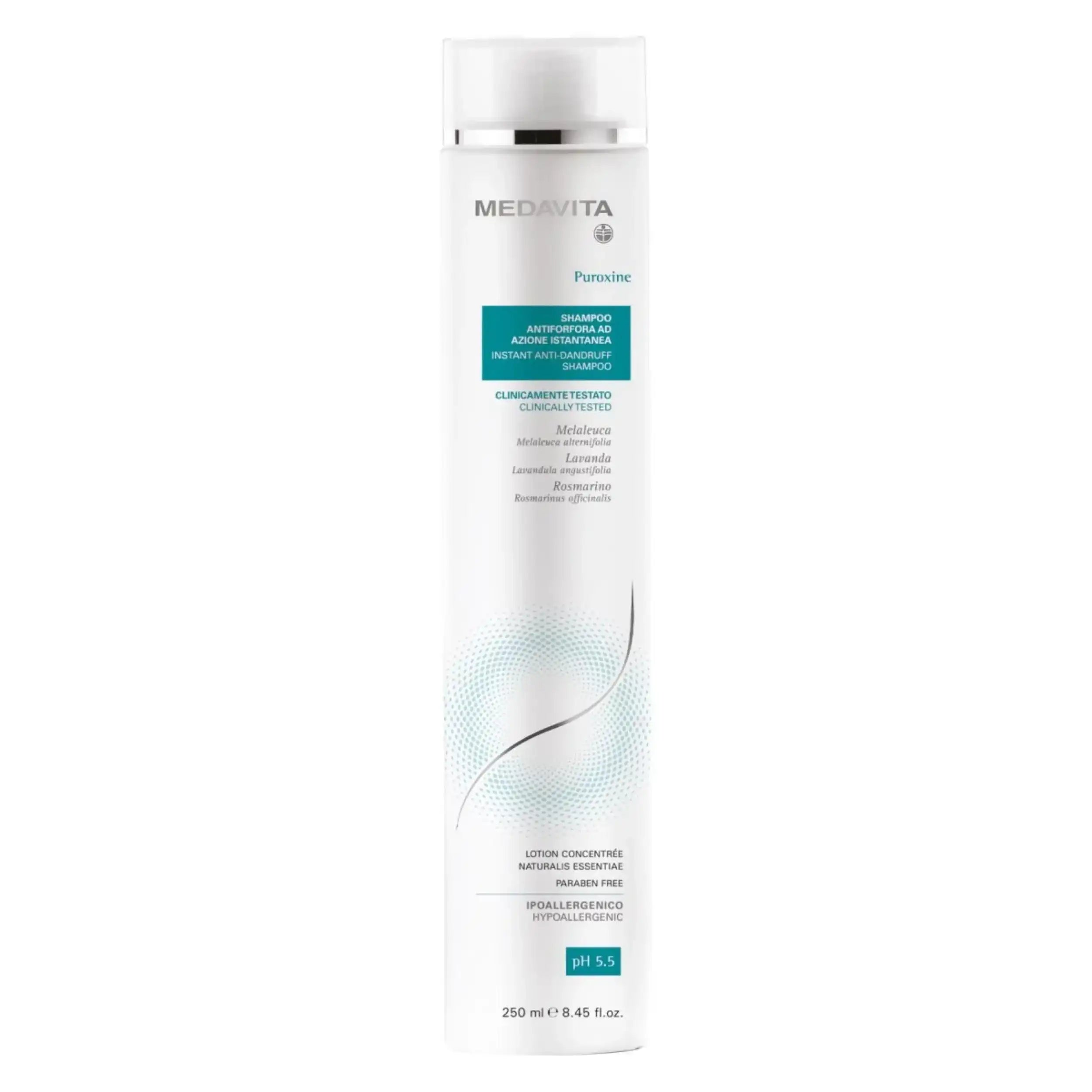 Medavita Puroxine Shampoo antiforfora ad azione istantanea 250ml