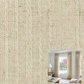 Blanched Almond Vertical Hemp Strips｜Linen curtain fabric sample｜2003-1