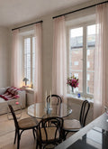 Solid Voile Sheer Curtains – UV Protection & Privacy, Custom Pleated, 10+ Colors