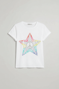 Lauren Moshi Edda Elements Star T-Shirt - XL / White